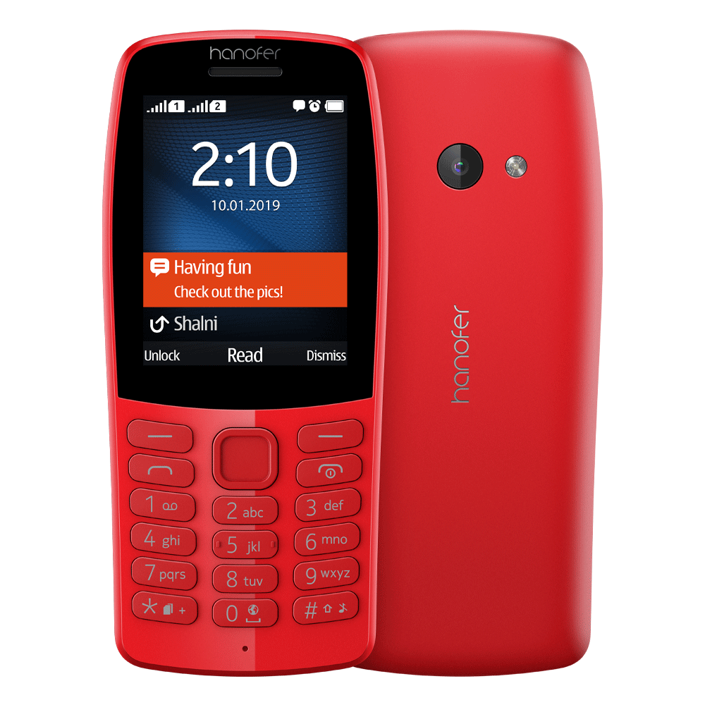 Hanofer 210 Dual Sim Feature phone