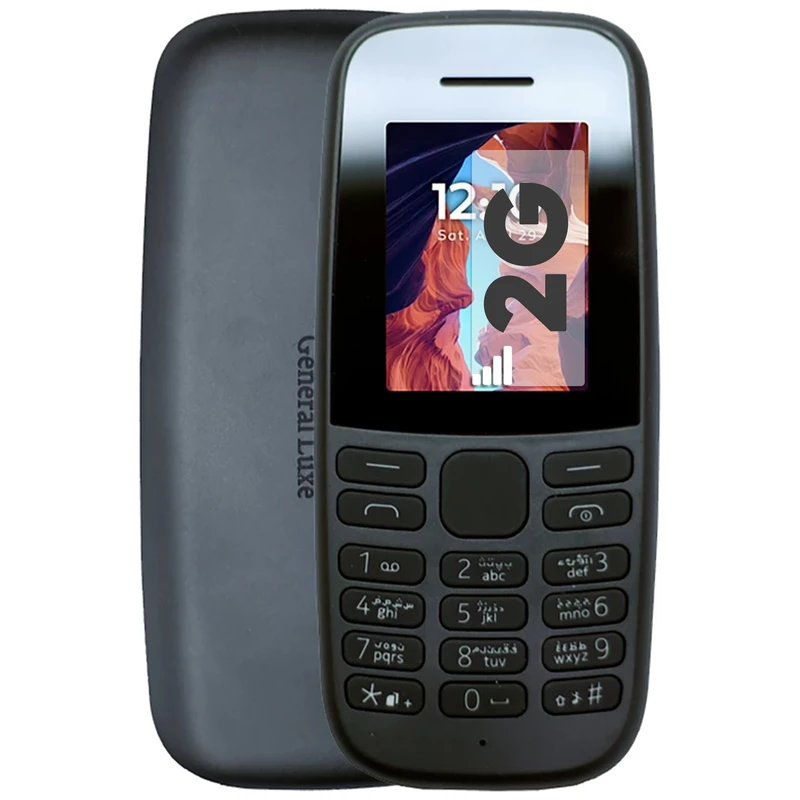 General Luxe 105 Dual SIM Feature Phone + insurance