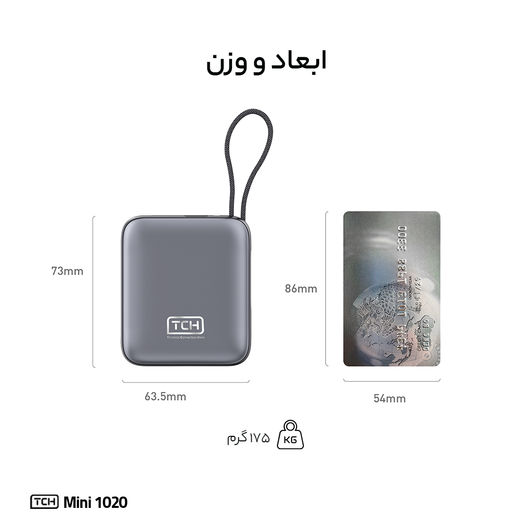 TCH Mini 1020 22.5W Power Bank 10000 mAh