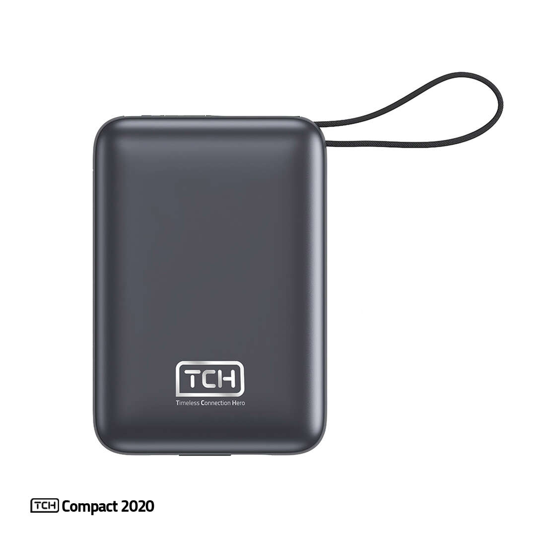 	پاوربانک تی سی اچ مدل Compact 2020 ظرفیت 20000 میلی آمپر ساعت توان 22.5 وات
