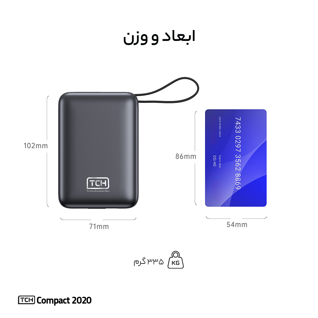 TCH Compact 2020 22.5W Power Bank 20000 mAh