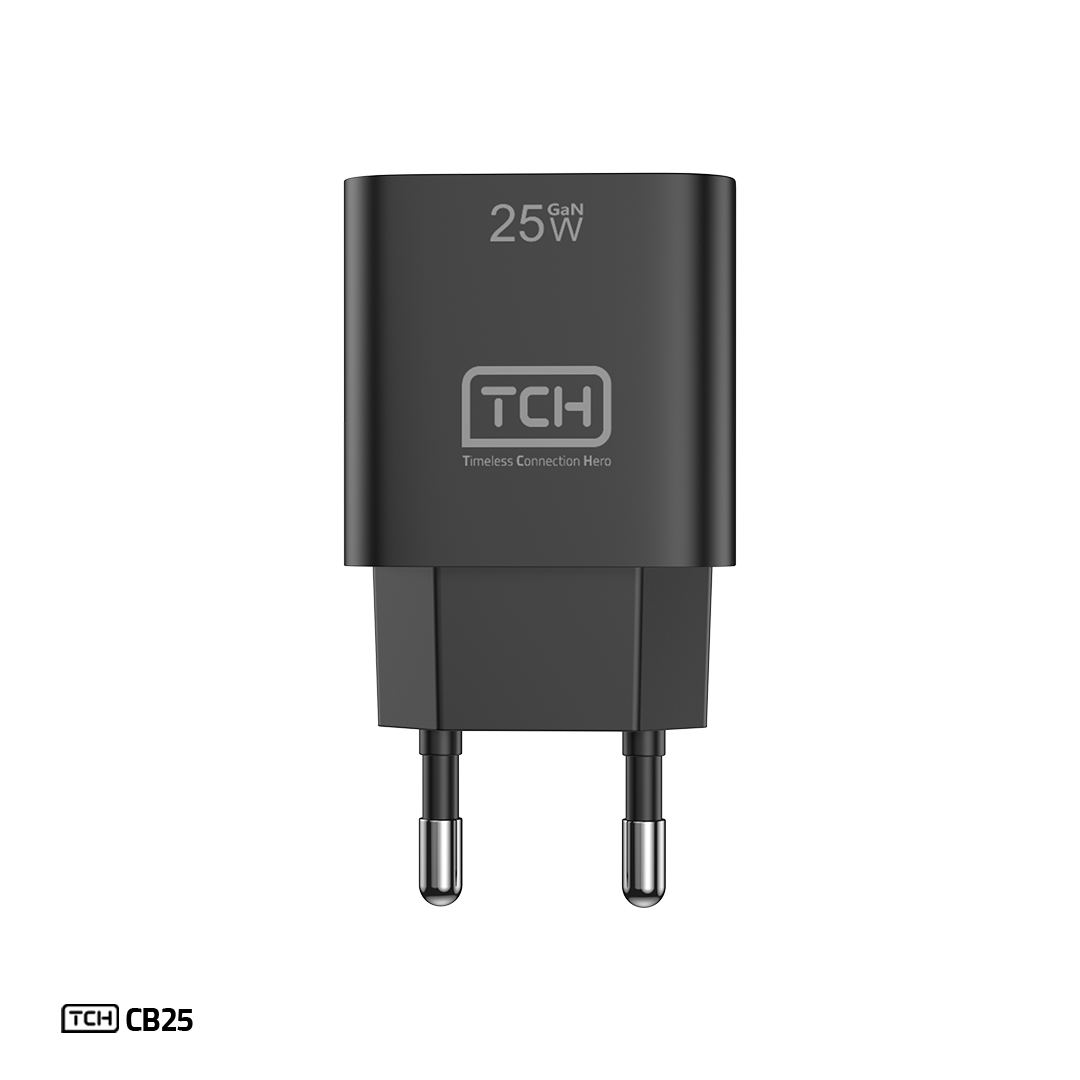 شارژر دیواری 25 وات تی سی اچ مدل CB25 دوپین