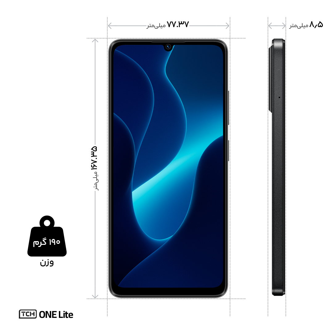  TCH One Lite 4G 128/4+4GB Vram