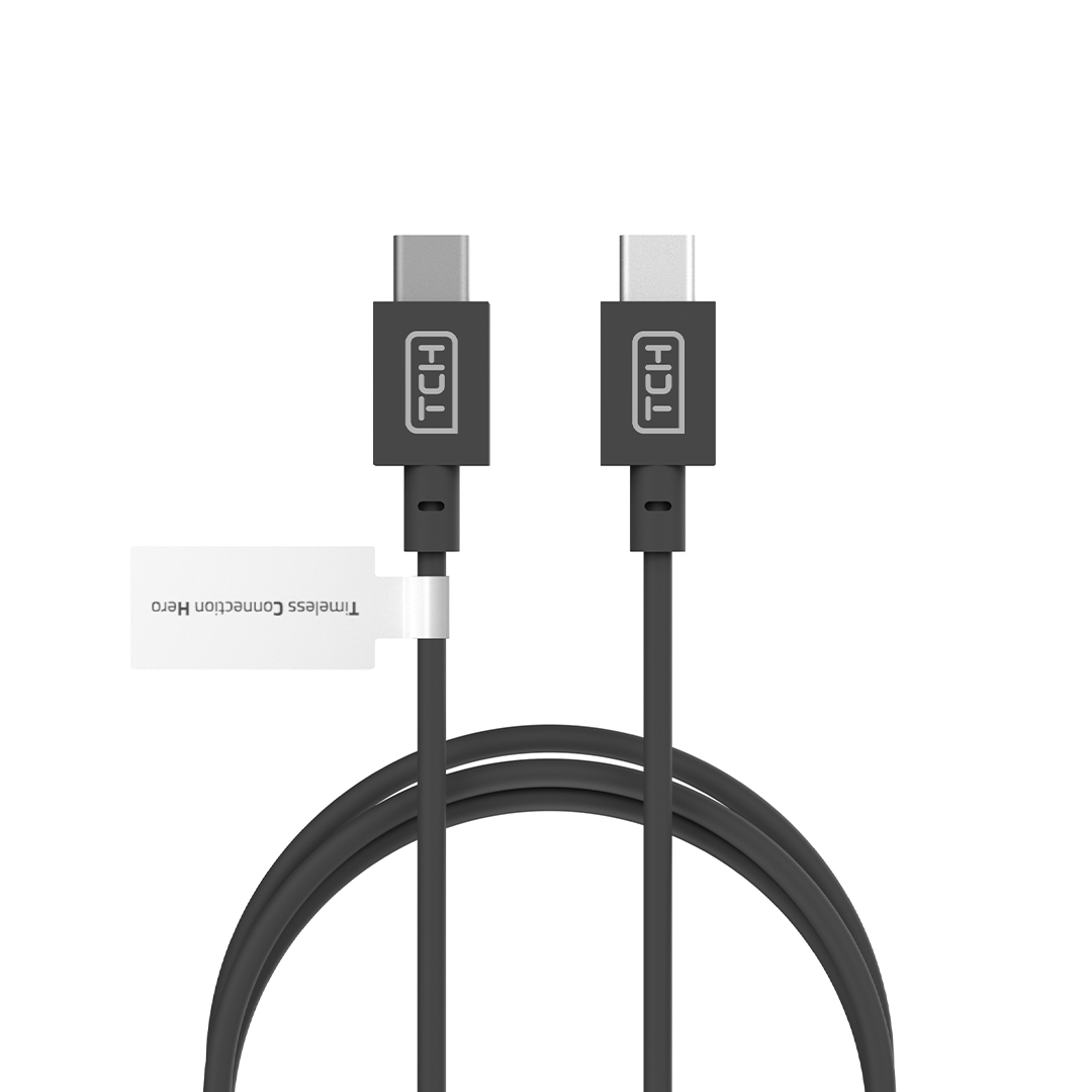 کابل شارژ تی سی اچ USB-C به USB-C مدل CB200CTC طول 2 متر