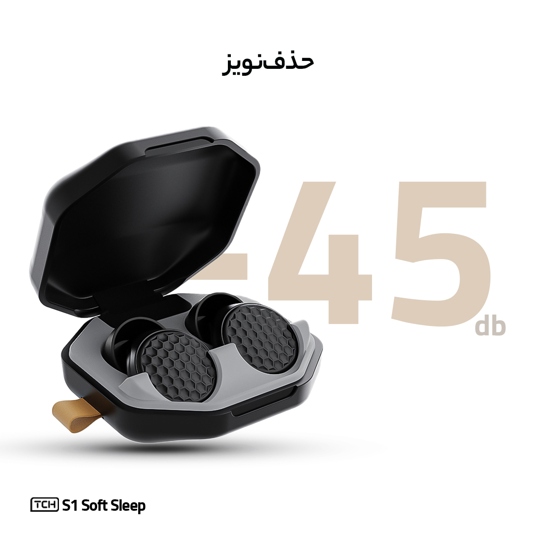 هدفون کاهش‌دهنده صدای مخصوص خواب مدل S1 Soft Sleep برند TCH