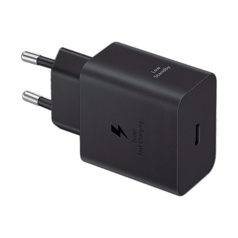 شارژر دیواری 45 وات سامسونگ مدل EP-T4511XBEGEU دوپین با کابل 1.8 